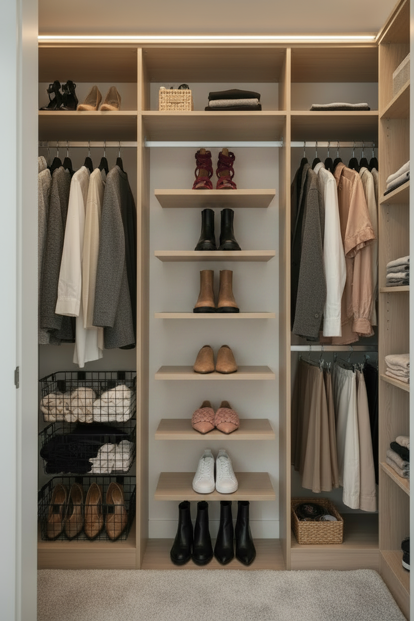 Closet - Varied Shoe Styles
